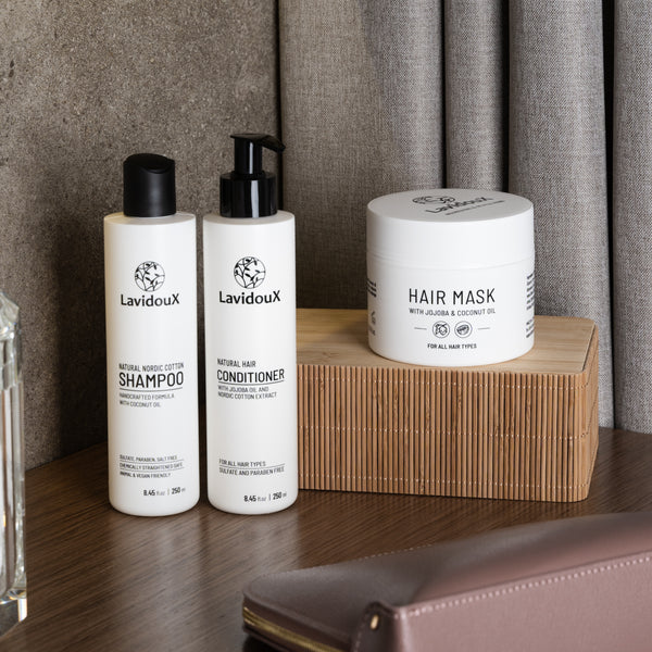 Nordic Cotton Shampoo & Conditioner Set