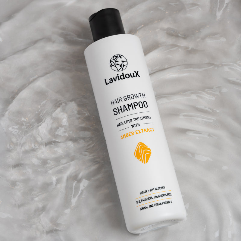Šampūnu un balzamu komplekts matu augšanas veicināšanai